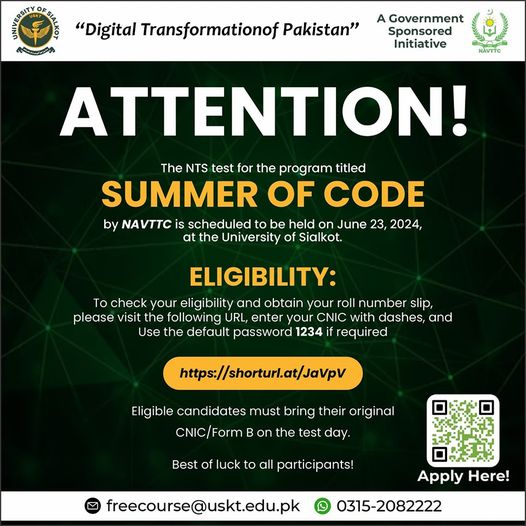 For the applicants of the Summer of Code Program
